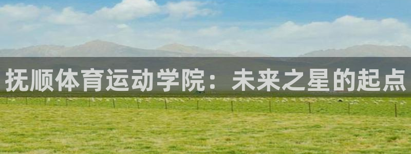 米兰体育官方正版app五金厂：抚顺体育运动学院：未来之星的起